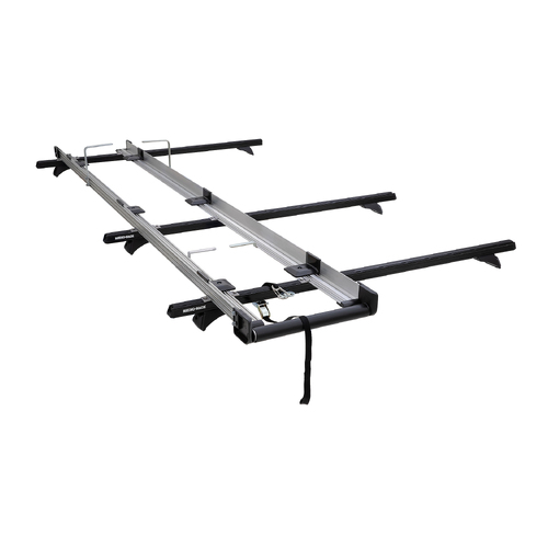 Rhino Rack Multislide 2.6m Ladder Rack with 470mm Roller to suit TOYOTA Hiace Gen 5 2dr Van LWB 05 to 19