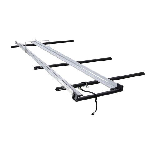 Rhino Rack Csl 3.0M Ladder Rack With 680mm Roller For Ford Transit Custom 2Dr Van Swb 02/14 On