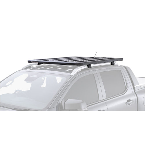 Rhino Rack Pioneer 6 Platform (1300mm x 1240mm) with RX100 Legs to suit VOLKSWAGEN Amarok Gen2 4dr Ute Double Cab (With Roof Rails) 23 to 