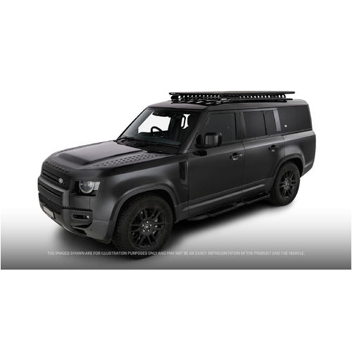 Rhino Rack Pioneer 6 Platform (2100mm x 1240mm) with Backbone to suit LAND ROVER Defender 130 L663 5dr SUV With Factory Track 23 to 