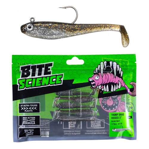 Bite Science Thump Shad Plastics