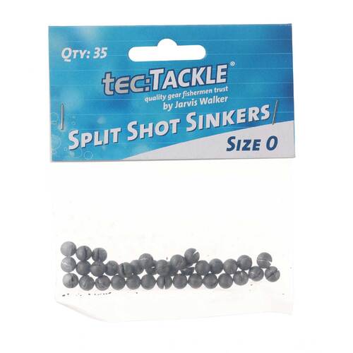 Jarvis Walker Tec Tackle Split Shot Sinkers