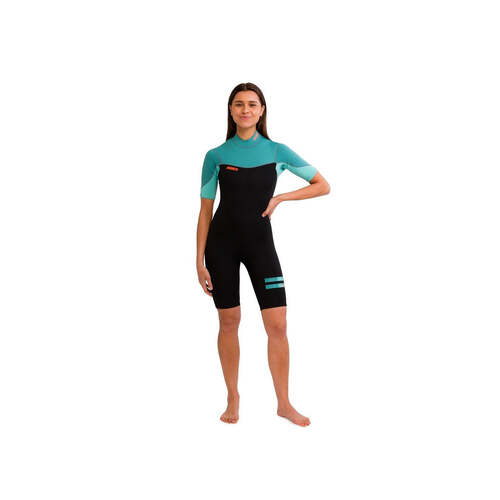 Jobe Sofia 3/2mm Shorty Wetsuits - Women Vintage Teal