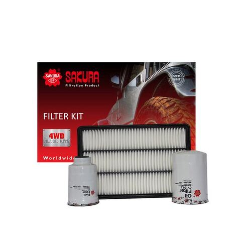 4WD Filter Kit For Mitsubishi Pajero NX 4M41 3.2L Diesel TDI 09/2014-ON