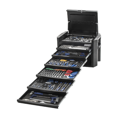 Kincrome Contour Chest Tool Kit 403 Piece 6 Drawer 29" Black Series