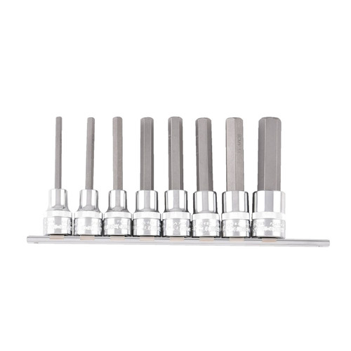 Kincrome Hex Socket Set 8 Piece 1/2 Drive - Imperial