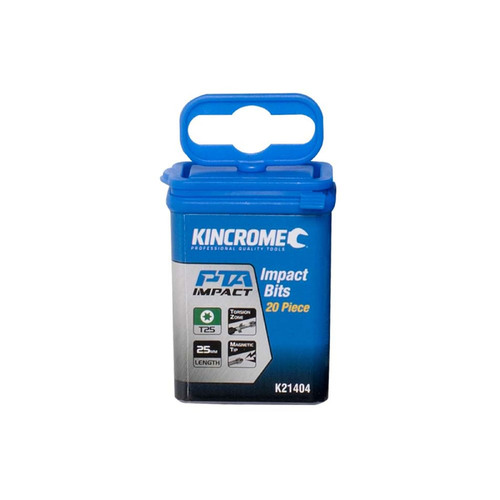 Kincrome Torx T25 Impact Bit 25Mm 20 Piece