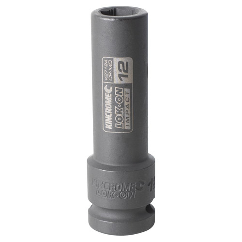 Kincrome Lok-On Deep Impact Socket 12Mm 1/2" Drive