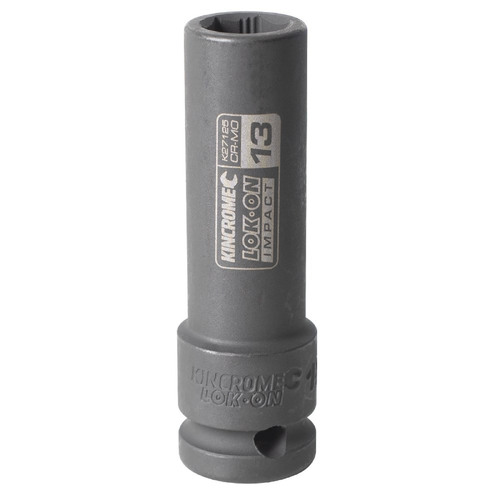 Kincrome Lok-On Deep Impact Socket 13Mm 1/2" Drive