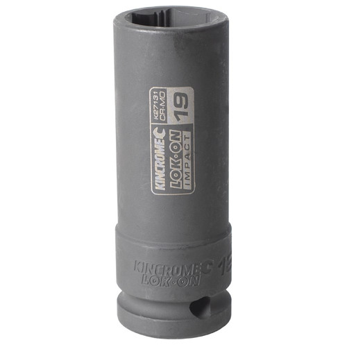 Kincrome Lok-On Deep Impact Socket 18Mm 1/2" Drive