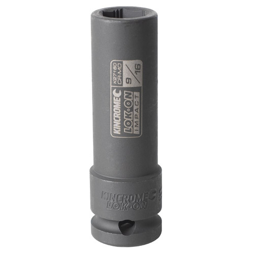 Kincrome Lok-On Deep Impact Socket 9/16" 1/2" Drive