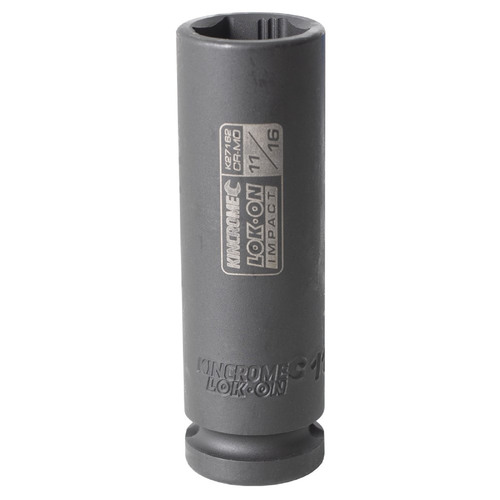 Kincrome Lok-On Deep Impact Socket 11/16" 1/2" Drive