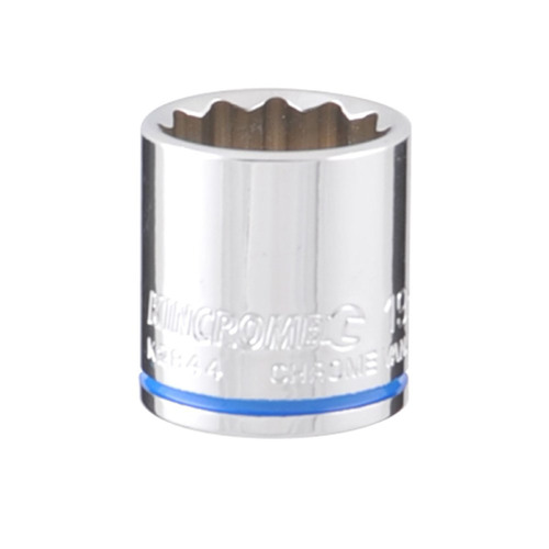 Kincrome Socket 19Mm 3/8" Drive (Mirror Polish)