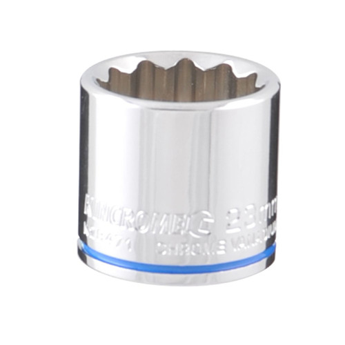 Kincrome Socket (Mirror Polish) 23Mm 3/8" Drive