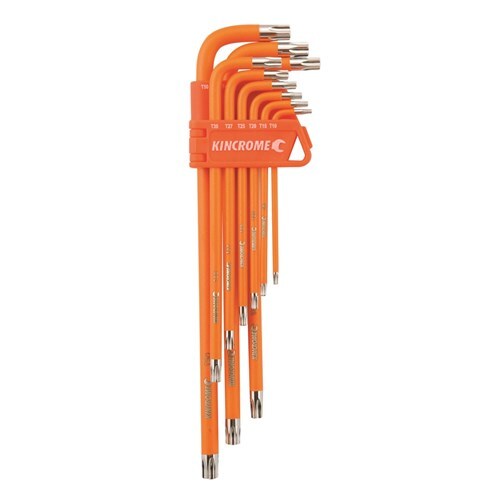 Kincrome Tamperproof Torx Set Long Series 9 Piece