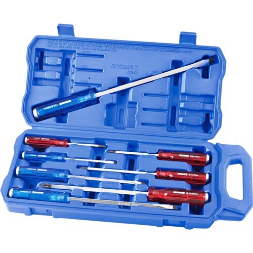 Kincrome Thru-Tang Screwdriver Set 8 Piece