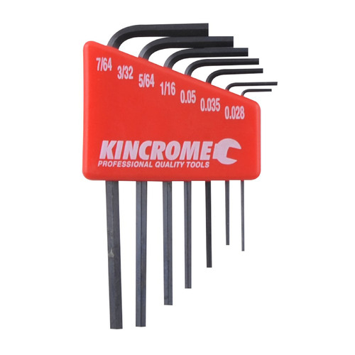 Kincrome Mini Hex Key Set 7 Piece Imperial