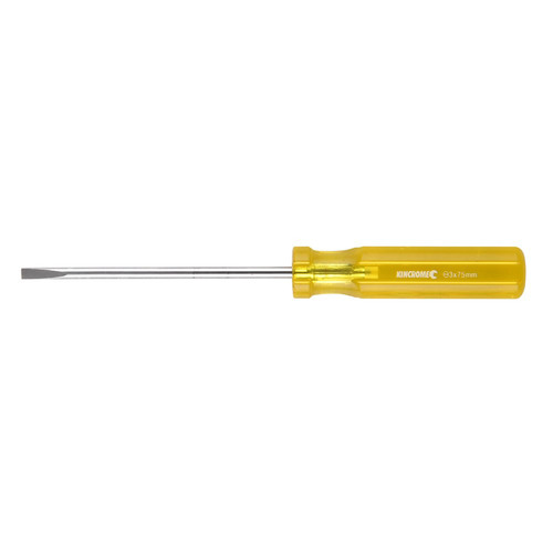 Kincrome Acetate Screwdriver Blade 3 X 75Mm