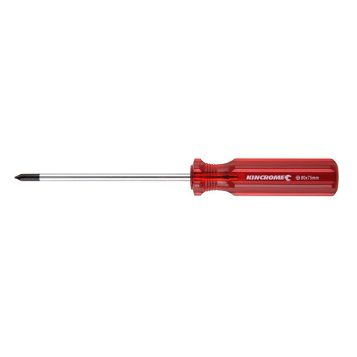 Kincrome Thru-Tang Screwdriver Phillips No.0 X 75Mm