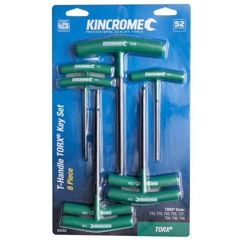 Kincrome T-Handle Torx Key Set 8 Piece