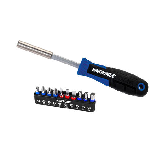 Kincrome Torquemasterft General Purpose Bit & Driver Set - 11 Piece