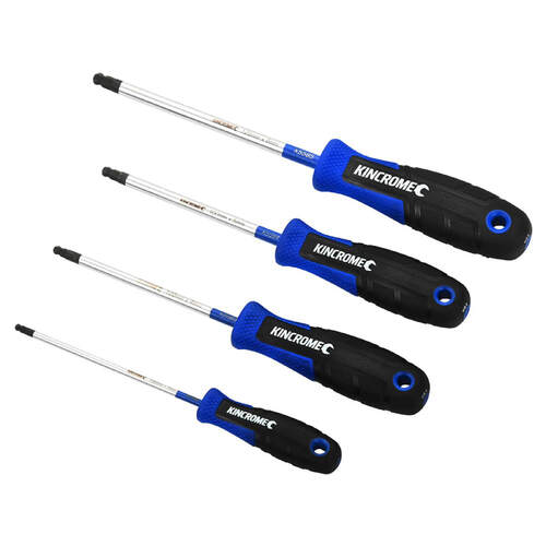 Kincrome Torquemasterft Ball-Hex Screwdriver Set - 4 Piece