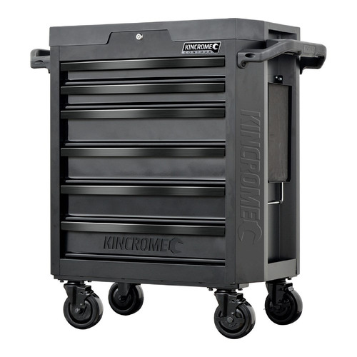 Kincrome Contour Tool Trolley 6 Drawer Black Series