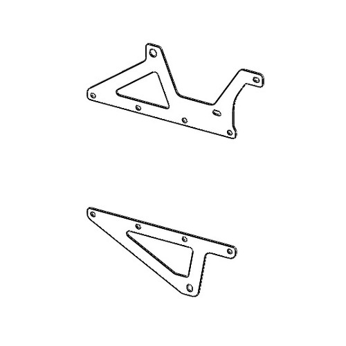 Transmission Oil Cooler Brackets to suit Toyota FJ Cruiser 2010-2016