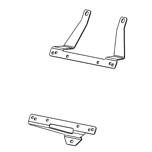 Transmission Oil Cooler Brackets to suit Toyota Prado 150 1GD 2.8L, 2009 - 2022