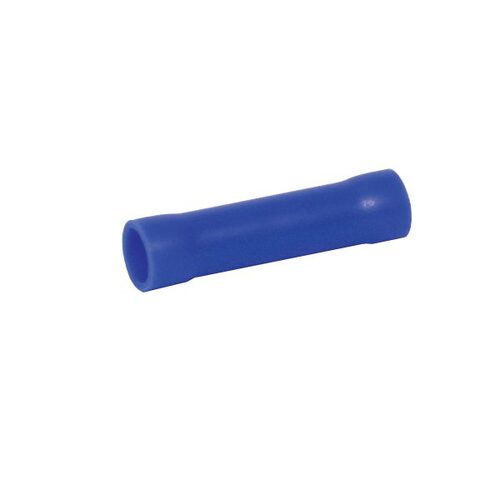 KT Accessories Terminals, Butt Splice, Blue, Pack 8