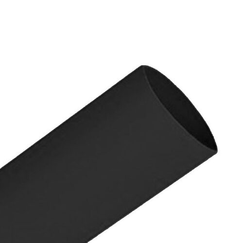 KT Accessories Heat shrink, 10mm, Black, 75mm Lengths, Pkt 6