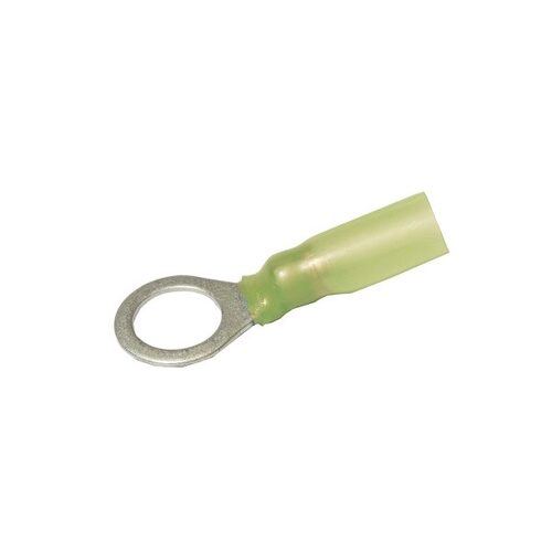 KT Accessories Terminals, Ring, Waterproof, Yellow, 6mm