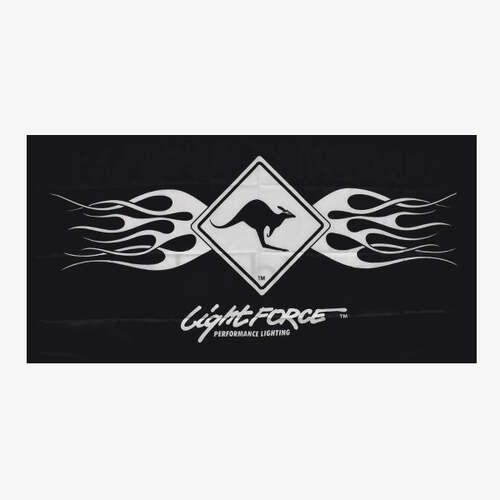 Lightforce Lightforce Flag - Flame Roo Logo