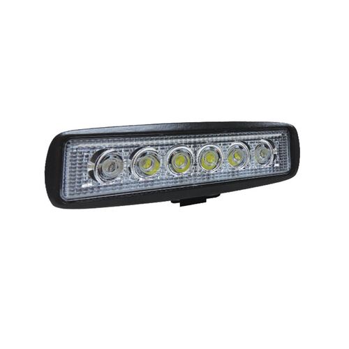 LED Work Light 18Watt Single Row