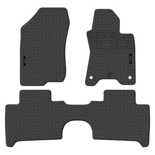 Floor Mats to Suit Nissan Navara NP300 Dual Cab D23 Series 11/2015 - Onwards