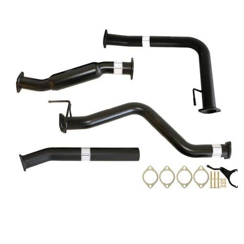 Nissan Navara D40 Auto 2.5L Yd25D 07 - 16 3" #Dpf# Back Carbon Offroad Exhaust With Cat And Pipe