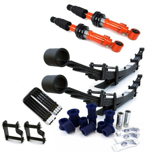 Outback Armour Rear Lift Kit For Toyota Hilux N80 15 - On - Adjustable Expedition (Light Duty)