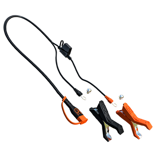 Ozcharge Crocodile Clip Harness / Detachable Ring Terminal Harness (0.8A To 6A) - 18Awg - 60Cm 10