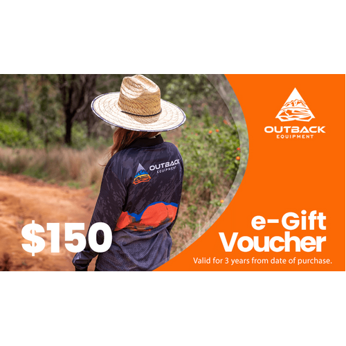 Outback Equipment e-Gift Voucher [Value: $150.00]