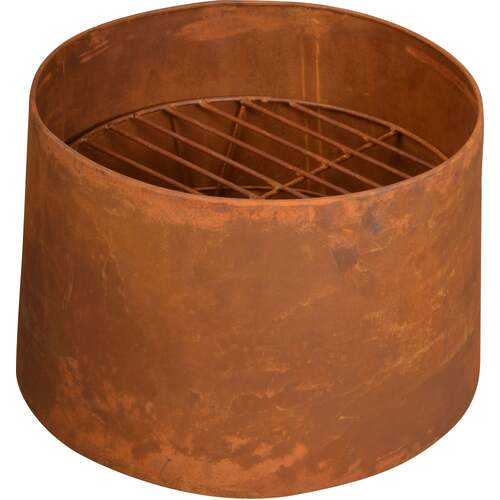 Wildtrak Fire Pit Rustic Round 38X24Cm