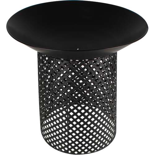 Wildtrak Fire Pit Black Iron Round W/ Stand 56X56X58Cm