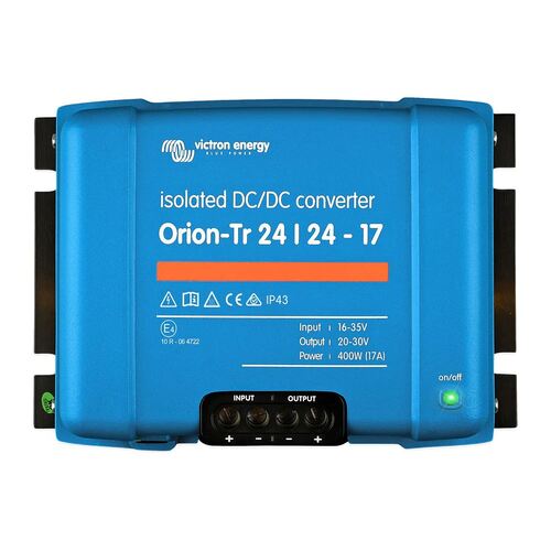 Orion-Tr 24/24-17A (400W) Isolated Dc-Dc Converter