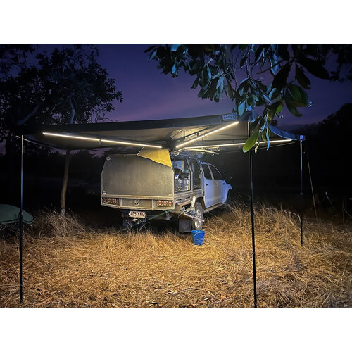 Outback Tourer 270 Awning With Lights - Drivers Side