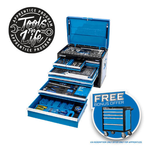 Kincrome Evolution Chest Tool Kit 207 Piece 7 Drawer 26"