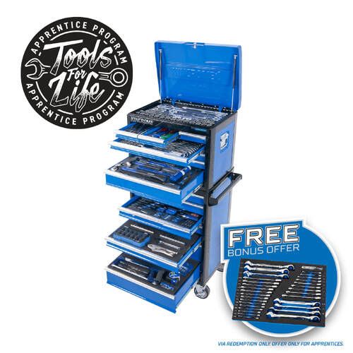 Kincrome Evolution Workshop Tool Kit 306 Piece 14 Drawer 26"