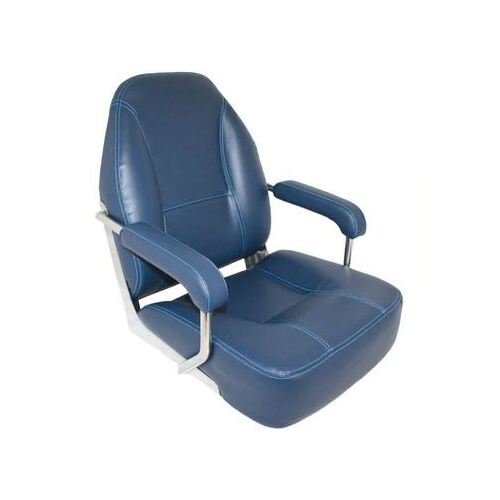 Mojo Deluxe Seat Stainless Steel - Blue