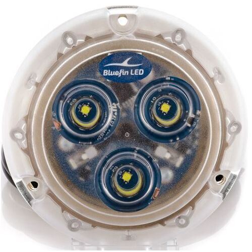 Bluefin Piranha P3 Alloy Base Led Underwater Light - Diamond White 12V