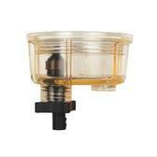 Sierra Fuel Filter Bowl Clear Plastic With Drain (Mini)