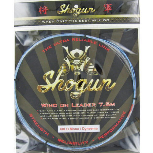 Shogun Wind on Leader 60lb