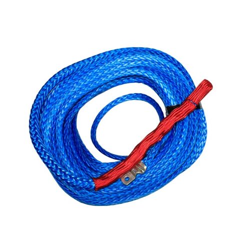 Winch Rope Polyurethane Coated 10mm x 40m Blue (Each) - SUP-SWR10-40BL